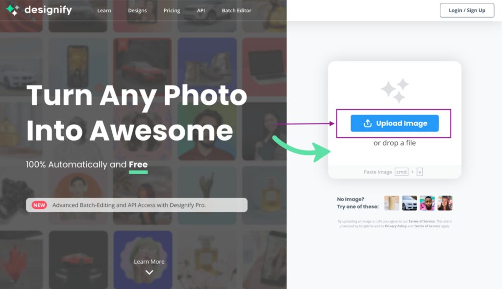 3. Editing With Designify 1