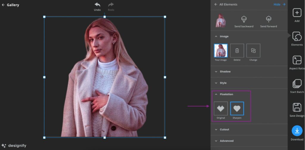 3. Editing With Designify 5