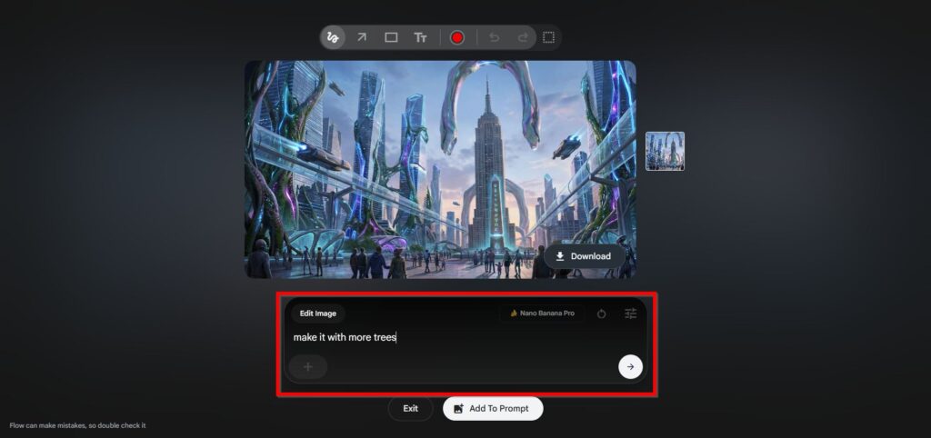 Or You Can Edit the Result