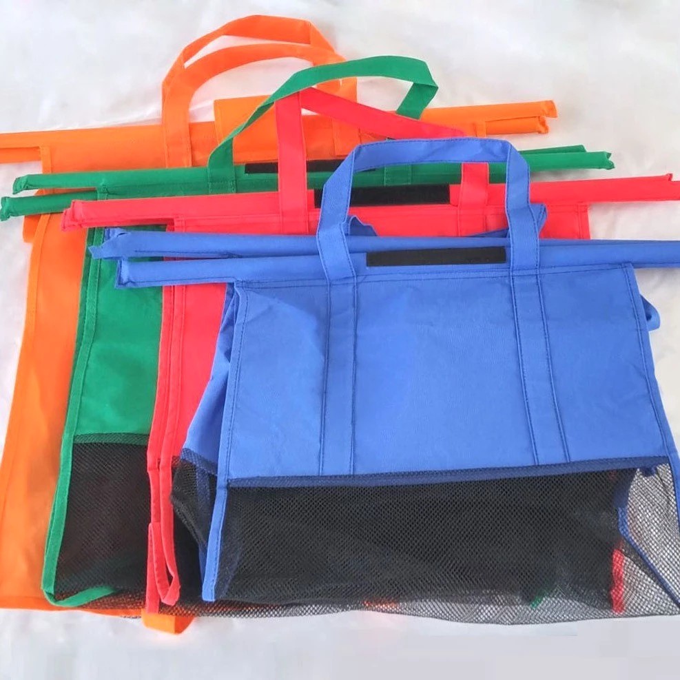 Friendly Grocery Shop Handbag Nonwovens Tote Bag