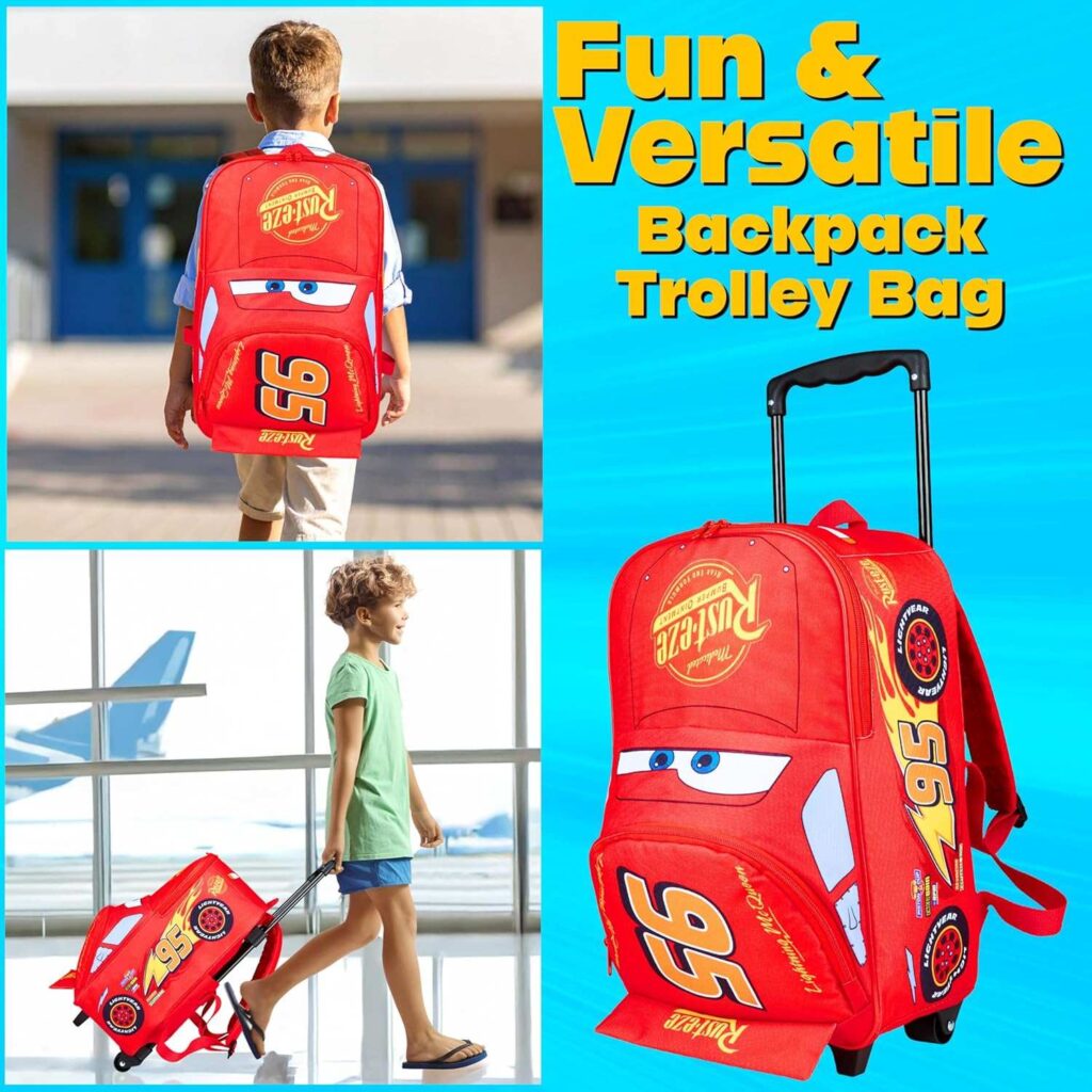 Fun & Versatile Backpack Trolley Bag