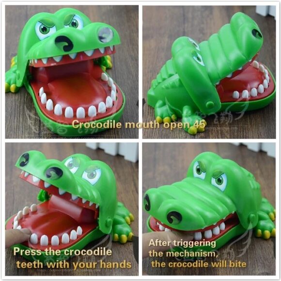 Crocodile Dentist Finger Game Toy Technolati Tutorial 