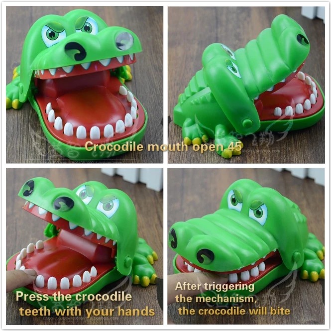 How To Play Crocodile Dentist Finger Game
