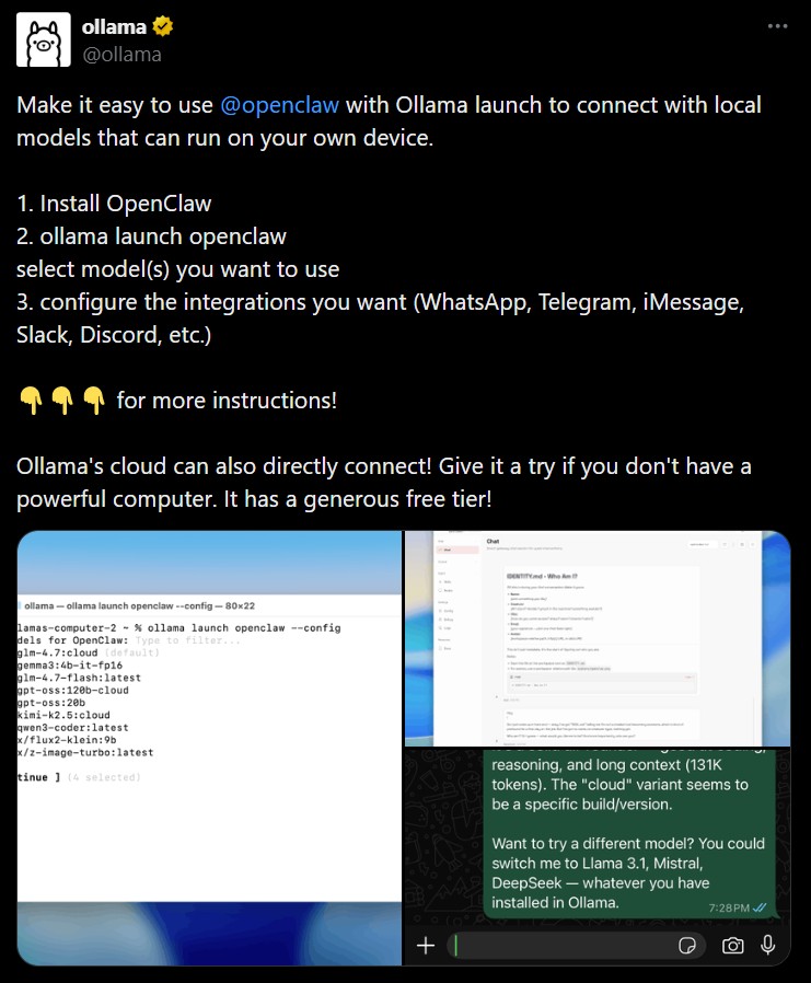 Openclaw With Ollama